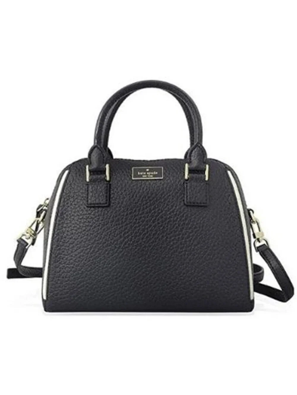 Kate Spade Prospect Place Small Pippa Satchel Bag, black, One Size